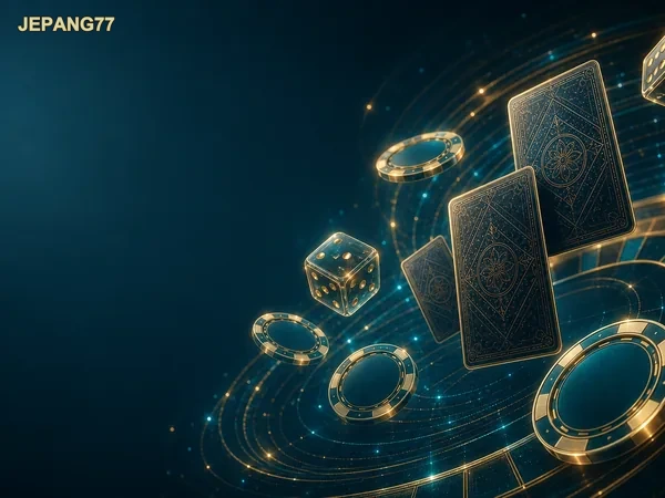 Banner beranda Jepang77 yang menampilkan pilihan permainan
